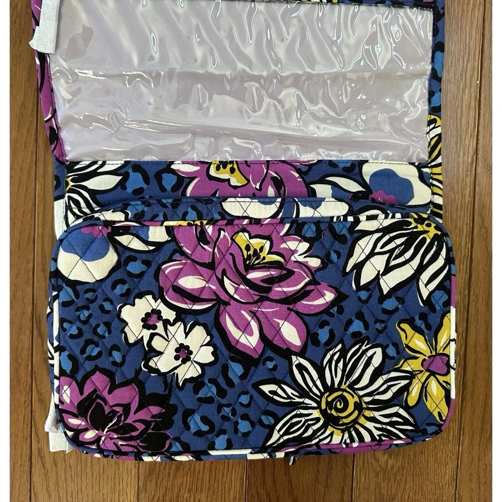 VERA BRADLEY‎ Hanging Organizer Cosmetic Case - African Violet NWT
